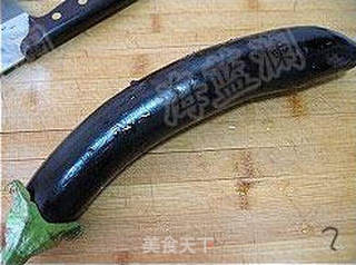 炸茄盒的做法步骤:2