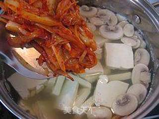 夏日开胃汤“韩式泡菜蛤蜊汤”的做法步骤:7
