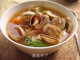 夏日开胃汤“韩式泡菜蛤蜊汤”的做法步骤:12