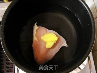 主食——五彩鸡丝拌面的做法步骤：1