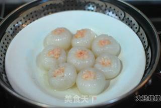 鲜虾荔枝盏的做法步骤:8