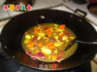 咖喱鸡的做法步骤:8