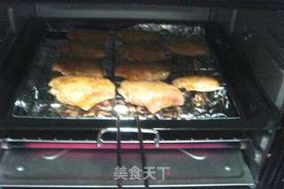 烤黑椒脆皮翅的做法步骤:13