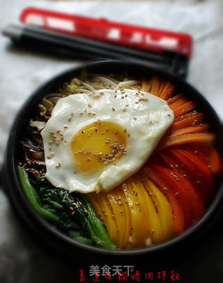 石锅烧肉拌饭的做法步骤:13