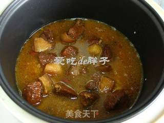 豌豆卤肉饭的做法步骤：4