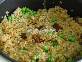 豌豆卤肉饭的做法步骤：7