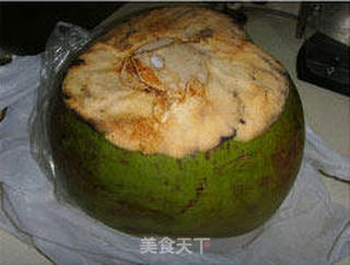 椰青浸鸡的做法步骤：1