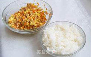 卡通肉松饭团的做法步骤：7