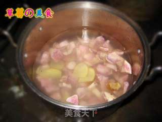 牛奶番薯糖水的做法步骤:2