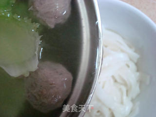 牛筋丸汤粉的做法步骤:17