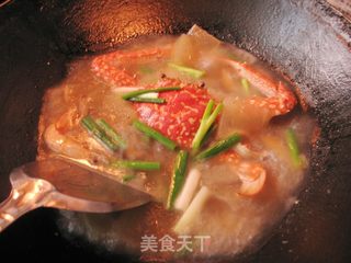美极白玉煮花蟹的做法步骤:7