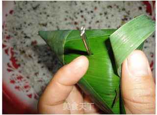 教你用针包粽子的做法步骤：10