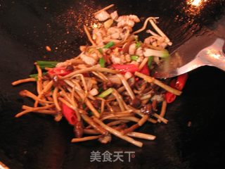 美极烹茶树菇的做法步骤:8