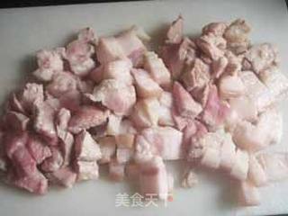 玫瑰花香红烧肉的做法步骤：6
