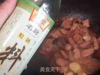 玫瑰花香红烧肉的做法步骤：18