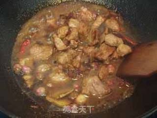 玫瑰花香红烧肉的做法步骤：22
