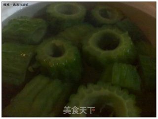 豆腐苦瓜盅的做法步骤：6