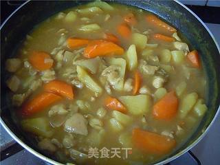 异国风味--咖喱鸡肉饭的做法步骤:12