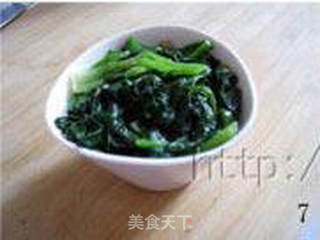 姜汁菠菜的做法步骤:7