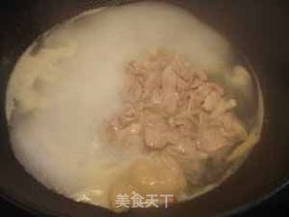 酒酿鸡肉羹的做法步骤：7