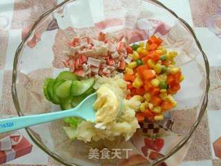 土豆沙拉的做法步骤:6