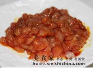 肉末蒸豆腐的做法步骤:4