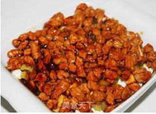 肉末蒸豆腐的做法步骤:11