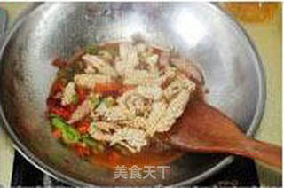 宫保鱿鱼的做法步骤:8