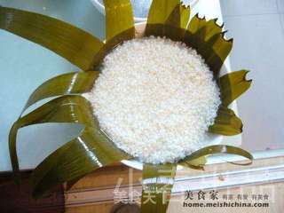 粽香八宝饭的做法步骤：3
