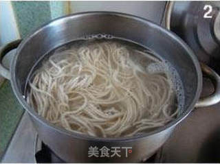 麻酱凉面的做法步骤:2