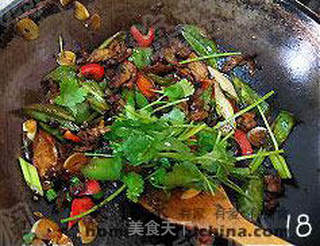 农家小炒肉的做法步骤:18