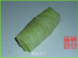 包菜卷的做法步骤:7