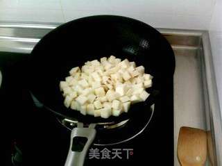 瑶柱鲍鱼汁烧双孢菇口蘑山药的做法步骤：7