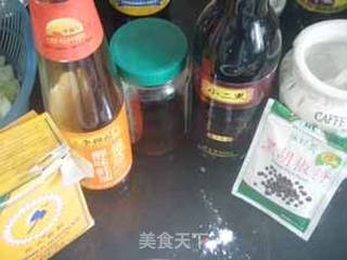 黑椒苦瓜牛柳的做法步骤：4