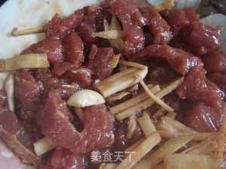 黑椒苦瓜牛柳的做法步骤：6