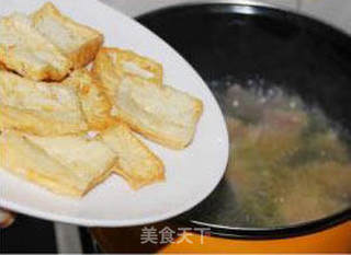 咸肉豆腐汤的做法步骤:12