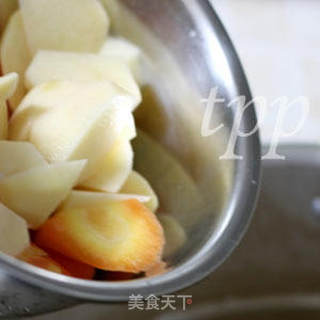 土豆胡萝卜烧牛腩的做法步骤:10
