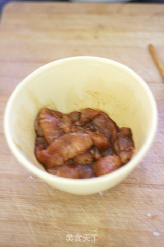 脆皮黄瓜炒肉的做法步骤:4