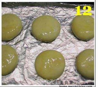 香酥红豆饼的做法步骤:12