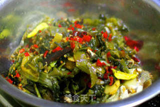 私房酸菜鱼的做法步骤:7