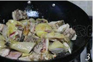 人参鸡锅鸡的做法步骤：3