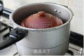 人参鸡锅鸡的做法步骤：4