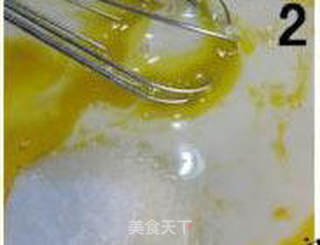 香橙蛋糕卷的做法步骤：2