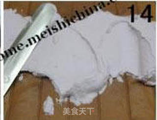 香橙蛋糕卷的做法步骤：14