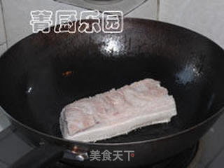 韩国泡菜秘制五花肉卷的做法步骤:4