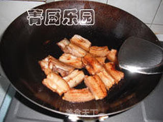 韩国泡菜秘制五花肉卷的做法步骤:8