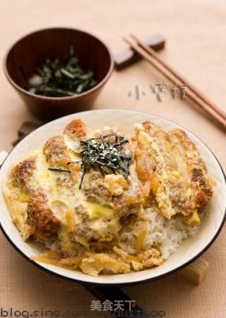 日式猪排盖饭的做法步骤:15