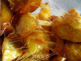 拔丝地瓜的做法步骤:10