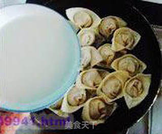香煎混沌的做法步骤:12