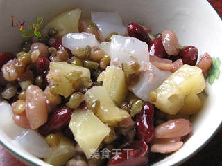 自制蜜豆冰沙(红糖浆)的做法步骤:6